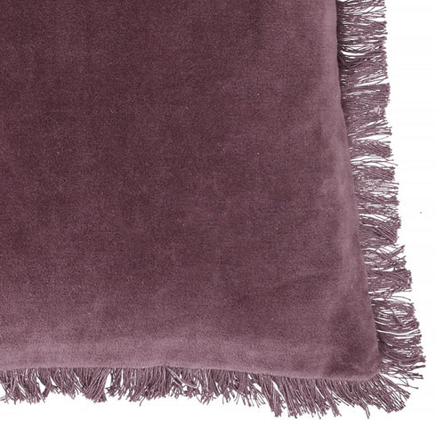 Freya Cushion Cover, Plum