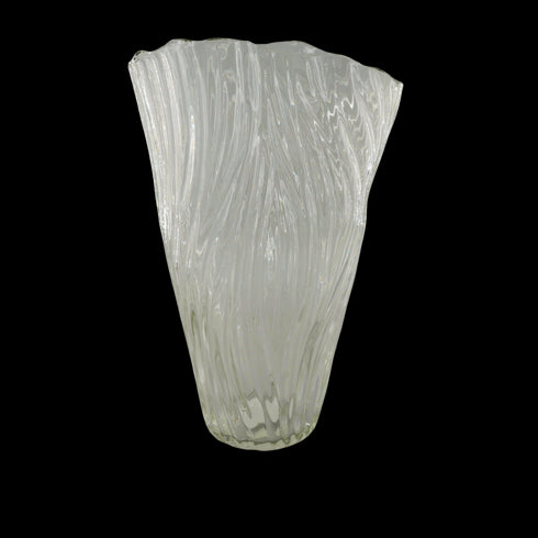 Aura, Vase, dia22xH35cm, Clear