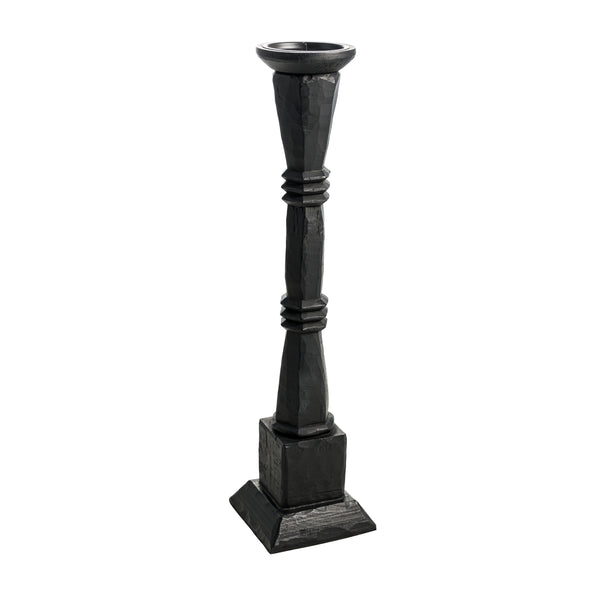 Colosso, Candle Holder, H53xW12xD12cm, Black