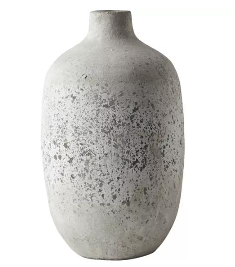 Alesso, Vase, dia25xH43cm, Grey