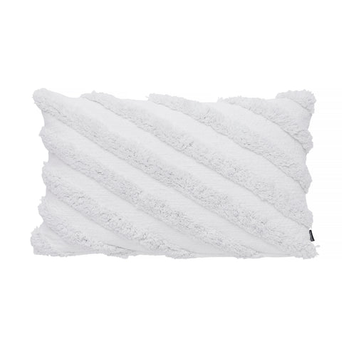 Maryam, Cushion Cover, H30xW50cm, Crisp White