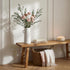 Casablanca, Vase, H36xW22xD16cm, White