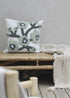 Poppy Cushion Cover, Natural Beige/Green/White