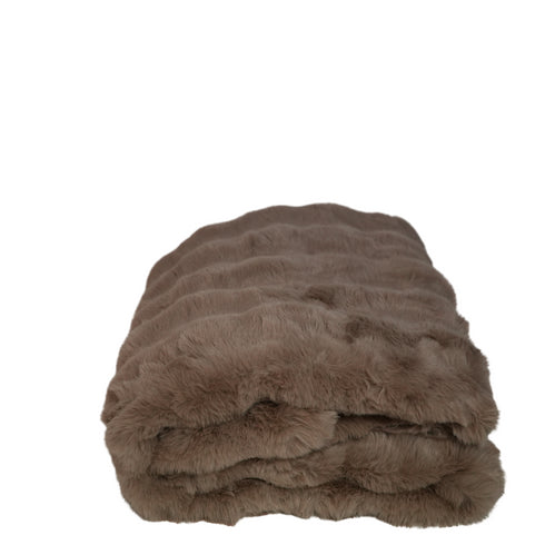 Heavenly, Throw, L150xW130cm, Taupe