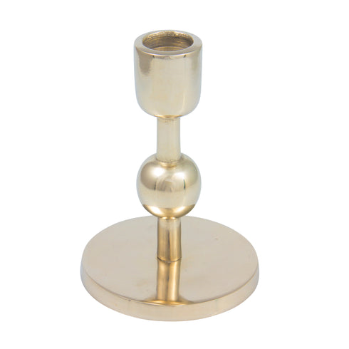Edgar, Candlestick, dia9xH13 cm, Gold