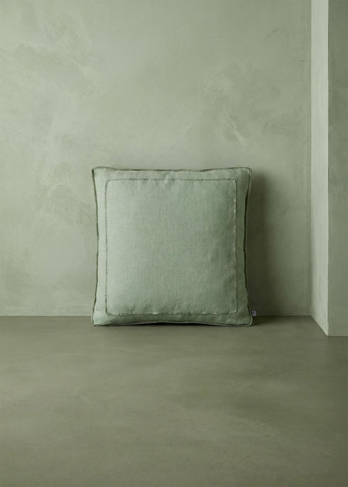 Squadro Cushion Cover, Sage Green
