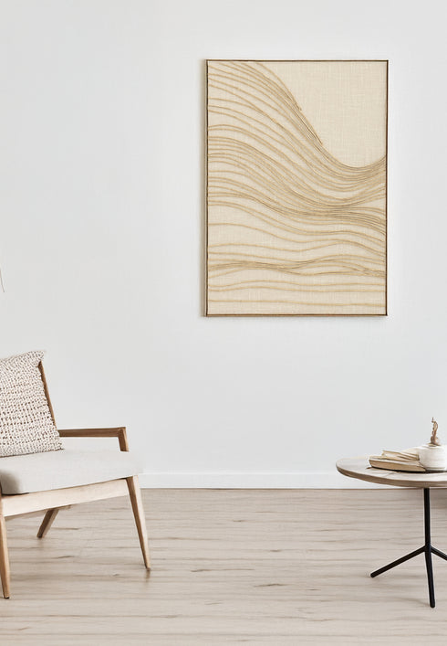 Nordic Vibes, Artwork, H70xW50xD2,8cm, Sand
