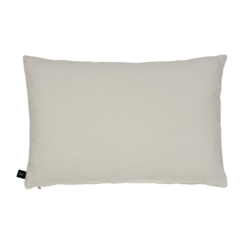 Alba, Cushion Cover, H40xW60cm, Natural Beige/Sky blue/Maroon
