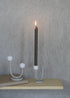 Arch, Candlestick, H11xW8.5xD6.4cm, Soft Beige/White