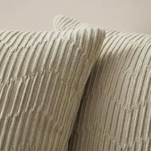 Tide, Cushion cover, L45xW45cm, Khaki