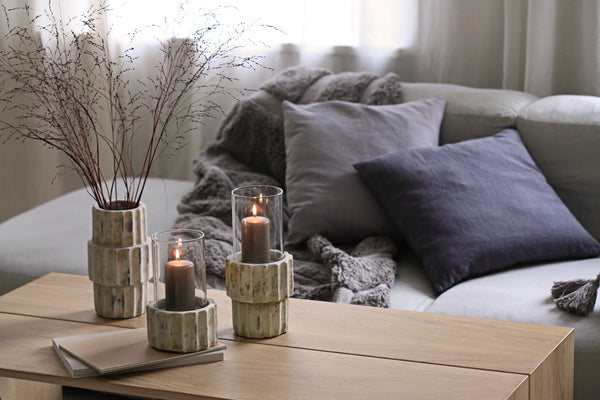 Bohemian, Throw, W130xL150 cm, Grey, Thassel Styled