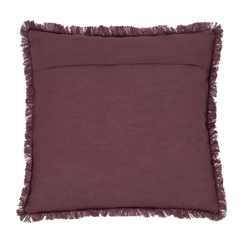 Freya Cushion Cover, Plum