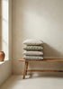 Hush, Cushion cover, L45xW45cm, Taupe