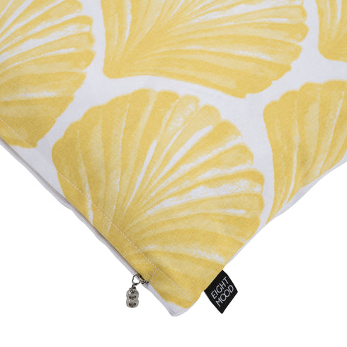 Helix, Cushion Cover, W50xL50cm, Interstellar Yellow/White