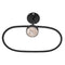 Milford, Towel Ring, H15xW23xD8cm, Black/MuLighti