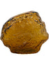 Noah, Vase, dia24xH21cm, Amber (bärnsten)/Burnt Gold