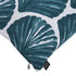 Helix Cushion Cover, Dark Emerald/White