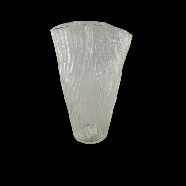 Aura, Vase, dia19xH30cm, Clear
