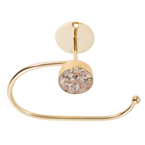 Milford, Toilet Paper Holder, H12xW17xD8cm, Gold/MuLighti