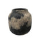Alesso, Pot, dia23xH25cm, Speckled beige/Black