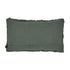 Poppy Cushion Cover, Forest Green/Grass Green/White