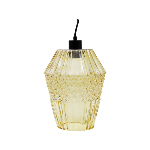 Enzo, Lamp, dia22xH31,5cm, Brown Styled