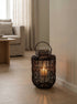 Trace, Lantern, dia26xH41.5cm, Brown