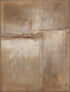 Marsh, Painting, H120xW90xD3,8cm, Rusty/Russet