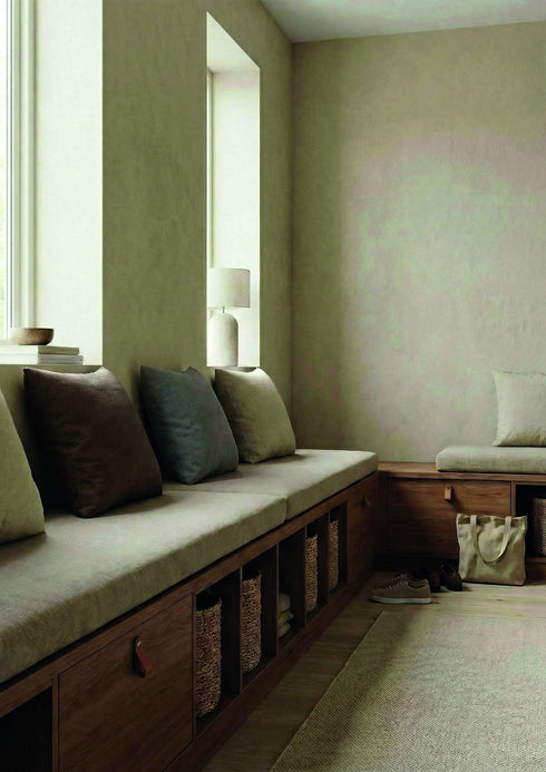 Whisp Cushion Cover, styled