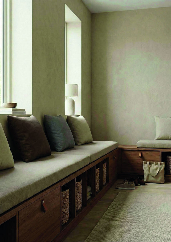 Whisp Cushion Cover, styled