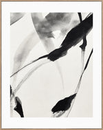 Echoes, Framed printing bamin canvas, H100xW80xD3.8cm, Black/white