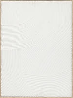 North, Painting, H80xW60xD2,8cm, Off white /Antique White