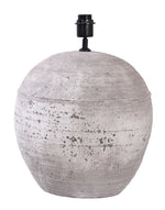 Nestle, Lamp base, dia38,5xH49,5xW38,5cm, Grey (grå)Metallic/Natural Grey/Silver