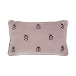 Ladybug, Cushion Cover Cover, H30xW50cm, Dusty Pink, Piping